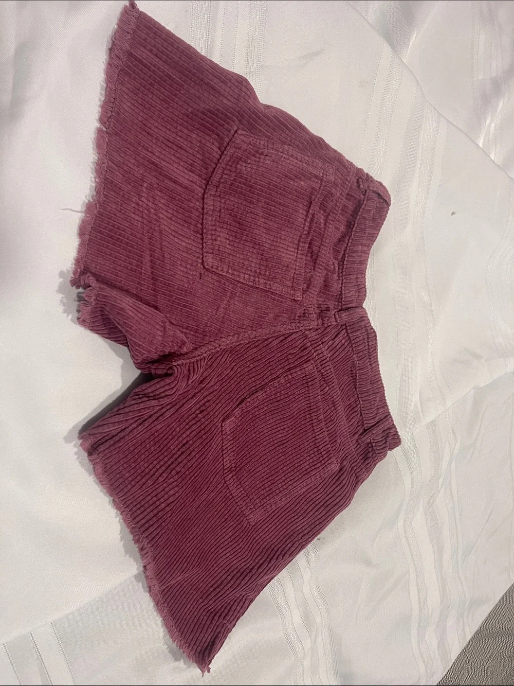 Zara Girls Corduroy Skirt in Dusty Plum